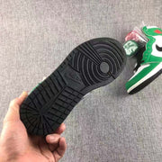 Close-up of the black rubber outsole tread pattern.
