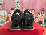 Nike Purple Snake Basketball Sneakers Black Purple Gold