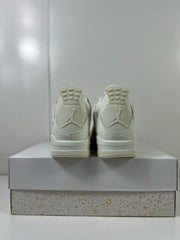 Rear view of the pair showing heel Jordan branding and textured heel tabs.
