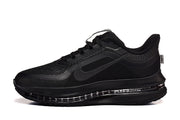 Side profile of a black Nike Pegasus Premium running shoe.
