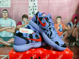 Nike KD Basketball Sneakers Purple Black Red
