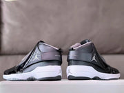 Rear view showing the heel panels and white midsoles