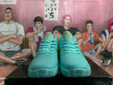 Nike Zoom Basketball Sneakers Statue of Liberty Teal Gold