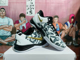 Nike GIGI 2 Basketball Sneakers White Black Gold