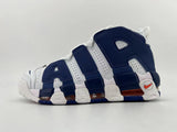 Nike Air More Uptempo White Navy Sneakers 921948-101