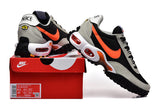 Nike Air Max Waffle SP Black and Bright Orange Sneakers