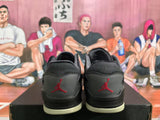 Jordan Black and Grey Low-Top Sneakers