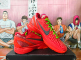 Nike Kobe 6 Protro Basketball Shoes Red Green