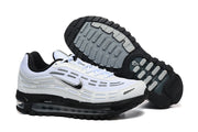 Nike Air Max Plus 3 sneakers with the black-and-grey outsole shown