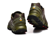 Rear view of Nike Air Max DN sneakers showing the heel and sole details.