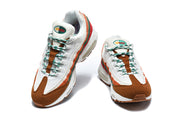 Top and front views of the pair of Nike Air Max 95 TT sneakers.