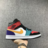 Jordan Air Jordan 1 Mid Multicolor Sneakers