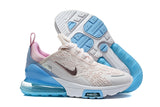 Nike Air Max 270 Premium Sneakers White Pink Blue