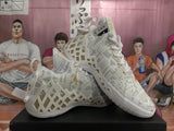 Jordan Basketball Sneakers White and Gold