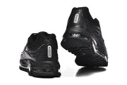 Rear view of black Nike Air Max 97 OG sneakers