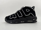 Nike Air More Uptempo Black and White Sneakers 414962-002