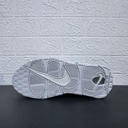Underside view of the outsole with molded tread pattern