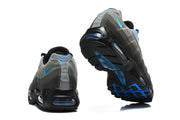 Rear and outsole views of Nike Air Max 95 TT sneakers.