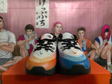 Nike Basketball Shoes in White, Blue and Orange