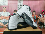 Jordan Basketball High-Top Sneakers White Navy