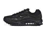 Side view of a black Nike Air Max 97 OG sneaker