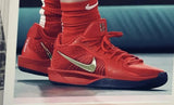 Nike Red Black Basketball Sneakers 888-49