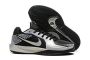 Black and silver Nike Sabrina 2 basketball shoes