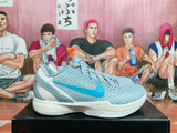 Nike Kobe 6 Protro Basketball Shoes, Light Blue