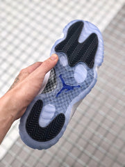 Outsole view showing translucent sections and black herringbone traction areas.