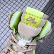 Close-up of the tongue with visible Zoom Air branding, padded construction, and tonal laces.