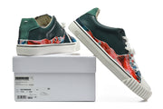Sneakers displayed with a box bearing Maison Margiela Tabi text; box label shows size 41.