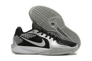 Gray and black Nike Sabrina 2 basketball shoes