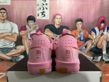 Nike Basketball Shoes in Pink and Gold