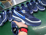 Nike Air Max Sneakers Navy Blue and White