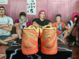 Nike Basketball Sneakers Orange-Red