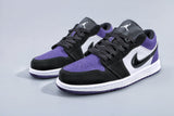 Jordan 1 Low Sneakers Lakers Purple