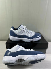 Angled view of the sneakers showing the side and outsole