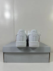 Rear view showing Nike Air branding on the white heel tabs and the textured outsole edges.