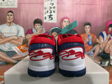 Nike Basketball Sneakers White Blue Red
