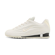 Side profile of cream Nike Shox Z R2 sneakers