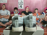 Nike x Slam Dunk Low-Top Sneakers in White and Grey