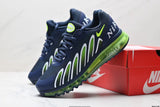 Nike Air Max Sneakers in Navy and Lime Green