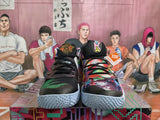 Nike Colorful Basketball Sneakers Pineapple Style