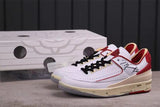 Jordan Air Jordan 2 Low SP Off-White White Red DM7866-140
