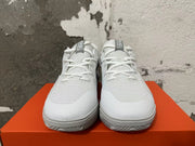 Front view showing the lace-up closure and textured uppers of the Nike Hyperquick shoes