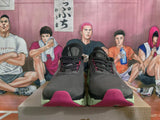 On Running Cloudmonster Sneakers in Black and Lime Green