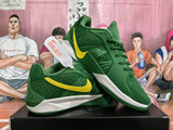 Nike Basketball Sneakers Green with Yellow Swoosh