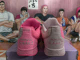 Jordan Pink Two-Tone Basketball Sneakers