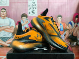 Under Armour Orange Black Basketball Sneakers