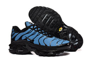 Nike Air Max Plus sneakers showing the side profile and outsole